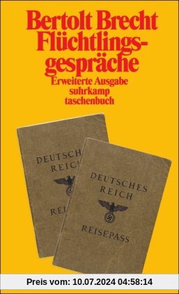 Flüchtlingsgespräche (suhrkamp taschenbuch)